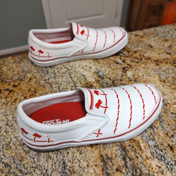 In-N-Out Burger Slip-On Shoes Size 8M US - Picture 7 of 13